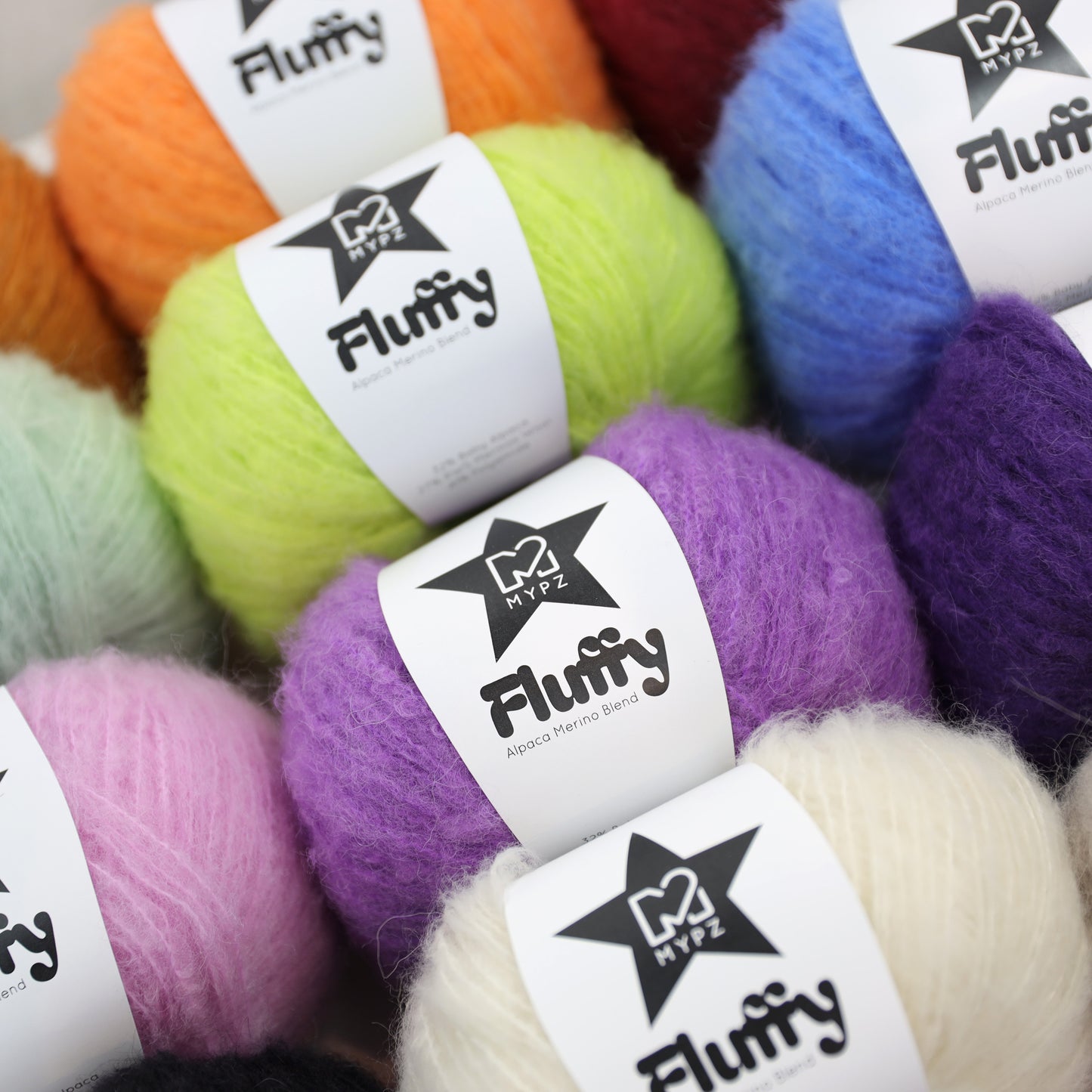 MYPZ Fluffy Bundle (12 balls)