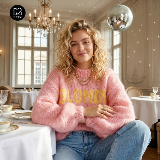 Knit pattern – MYPZ Light Mohair Pullover Blonde No8 (ENG-DE-NL)