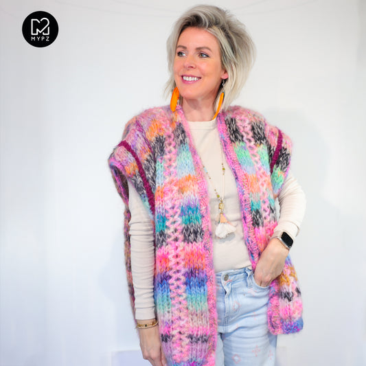 MYPZ Chunky Mohair Vest Rachel