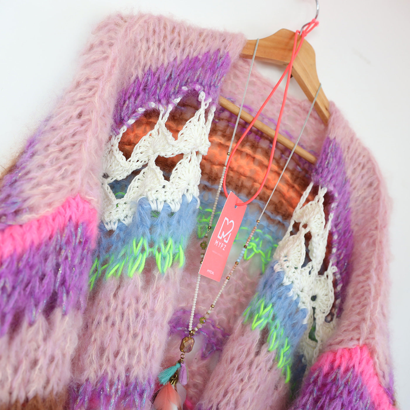 MYPZ Chunky Mohair Cardigan Miami