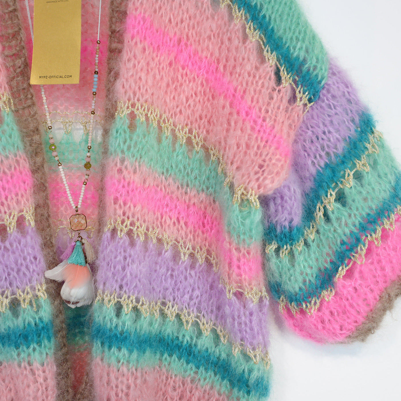 Knit pattern – MYPZ Light Mohair Cardigan Faby No10 (ENG-NL-DE)
