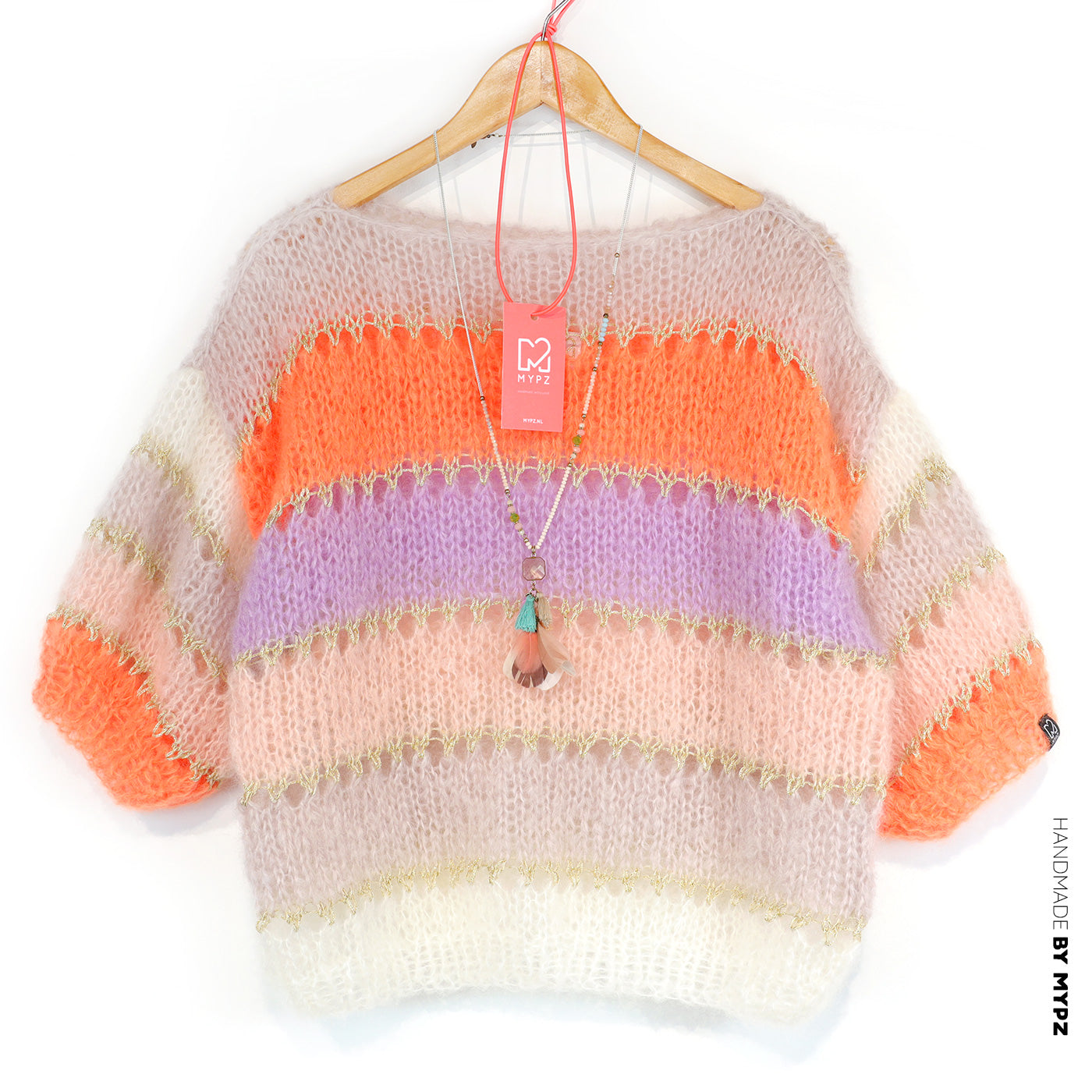 Light Mohair orange top