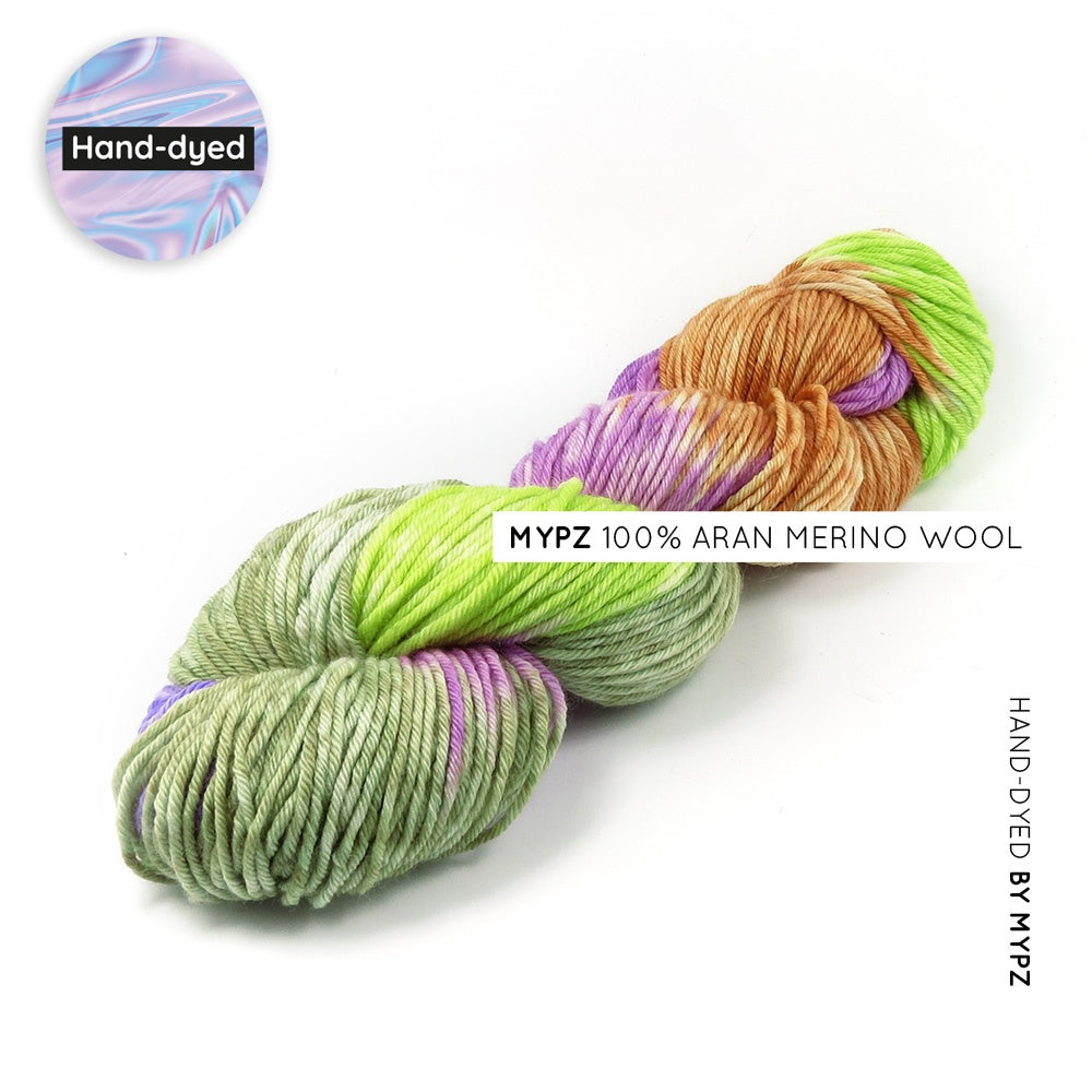 MYPZ Aran Merino Golden Green