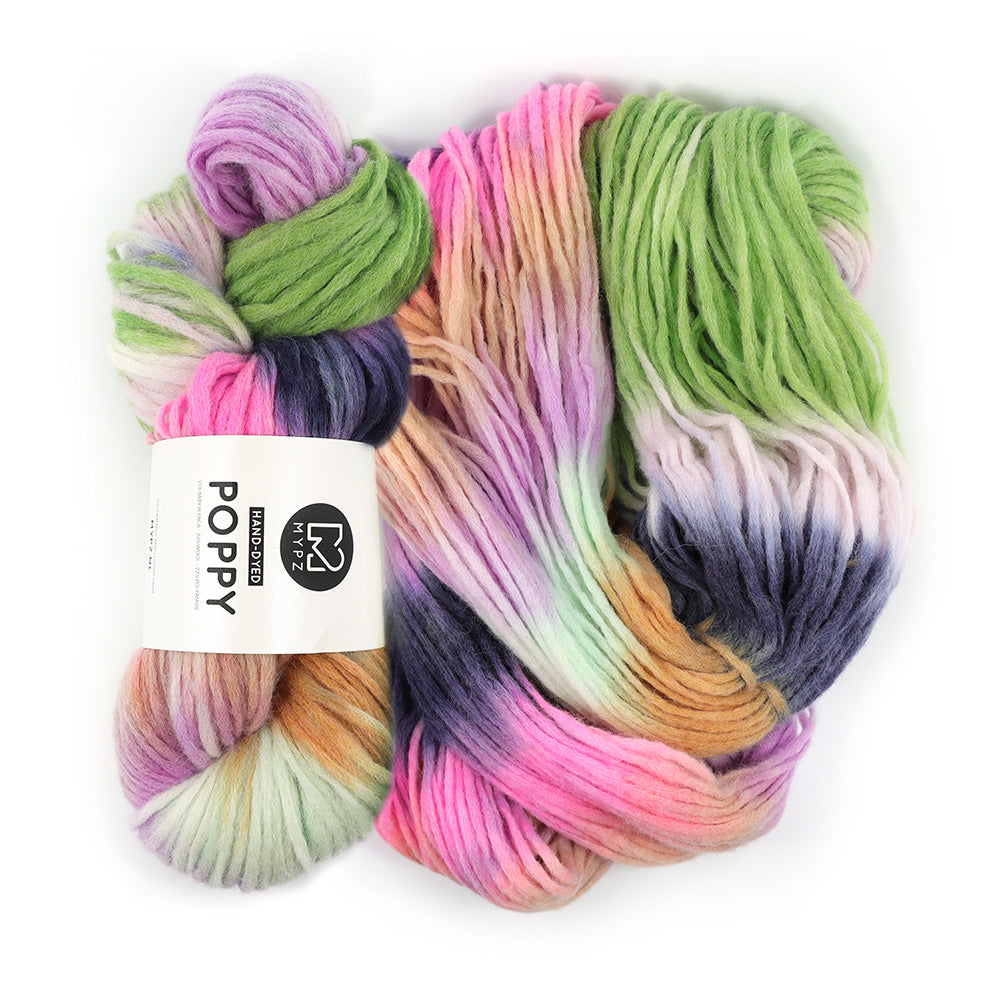 MYPZ Hand-dyed Poppy – Blossom