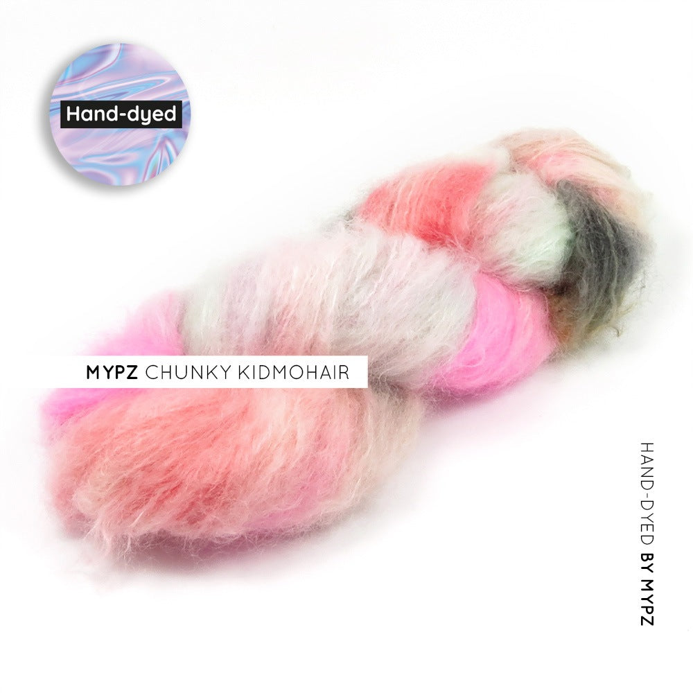 MYPZ chunky kidmohair Brighter Days hand dyed