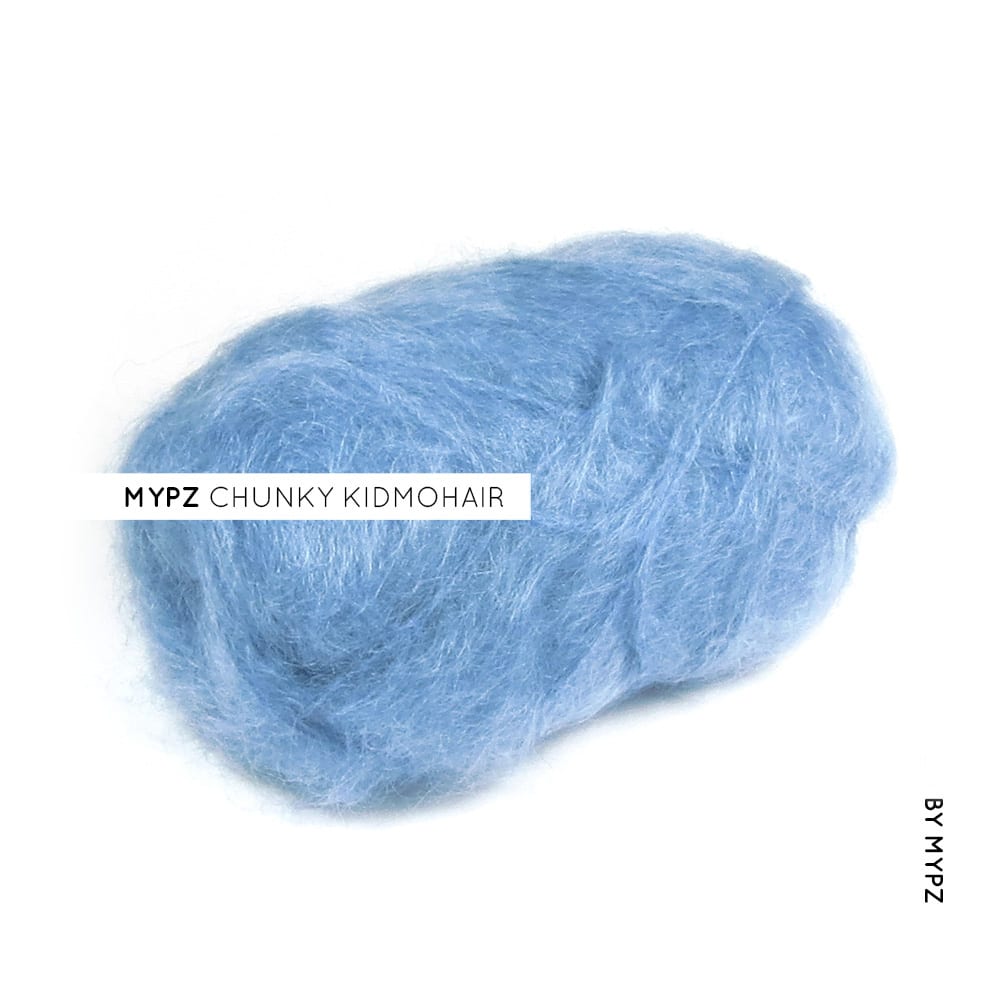 MYPZ chunky kidmohair light blue