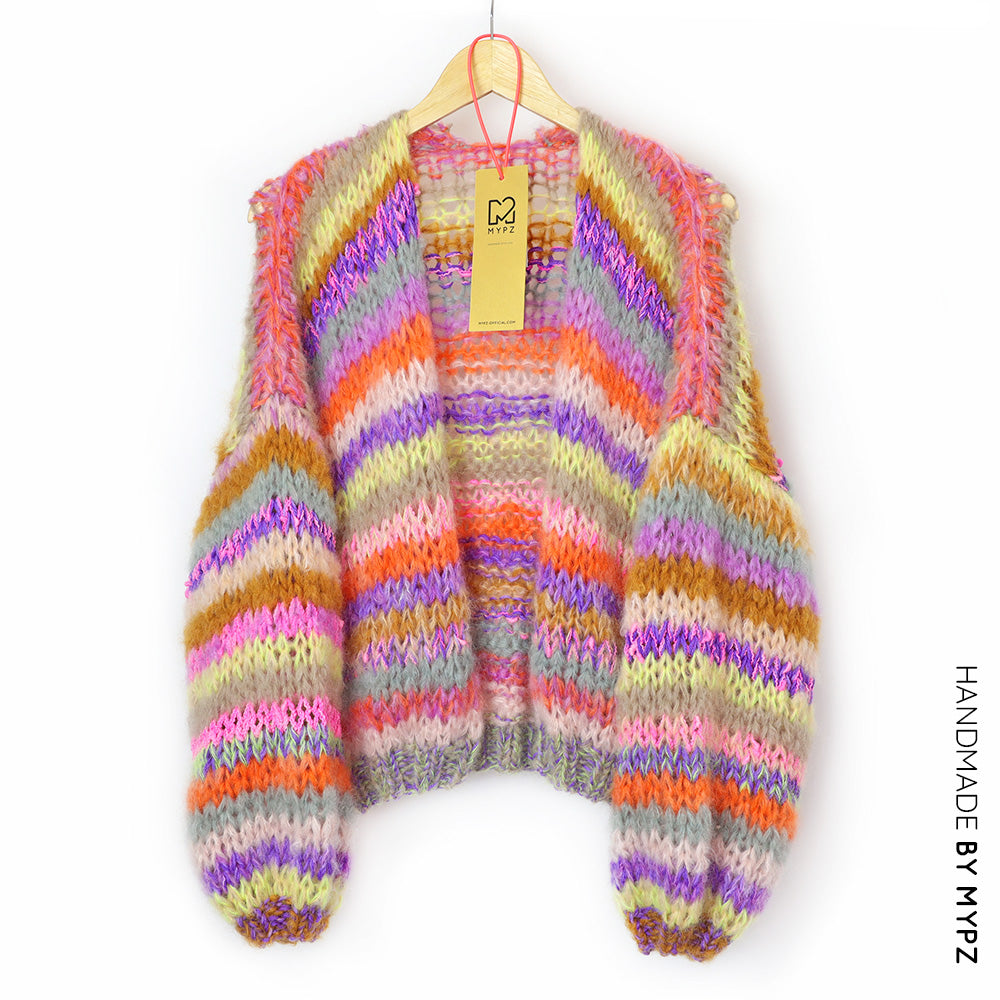 Knitting Kit – MYPZ Short Chunky Mohair Cardigan Wow! No.15 (ENG-NL)