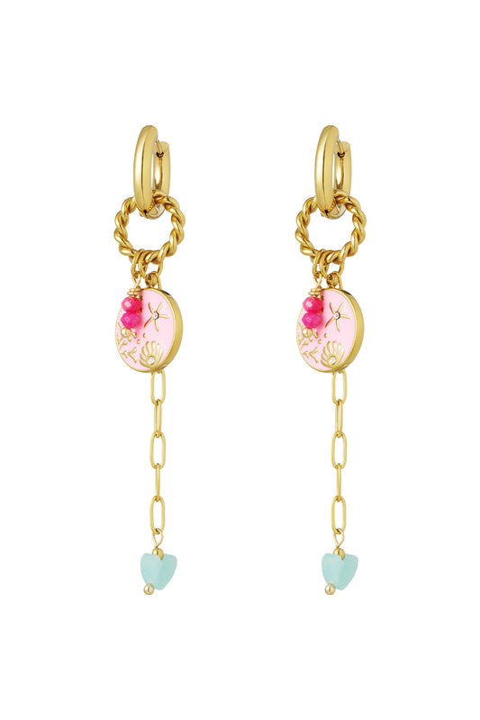 Beach earrings