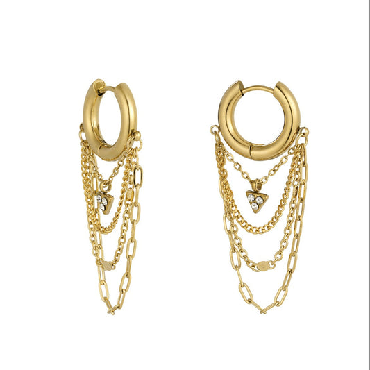 Diamond earrings