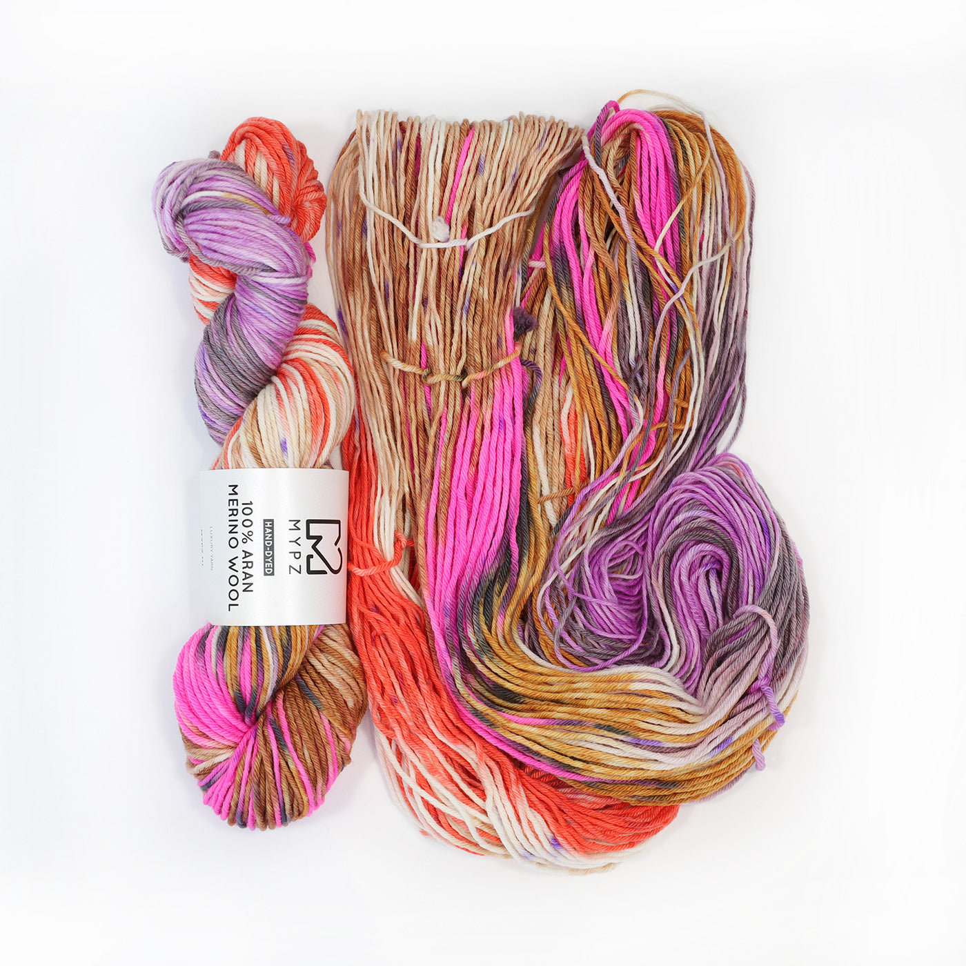 MYPZ Hand-dyed 100% Aran Merino Wool – Paris