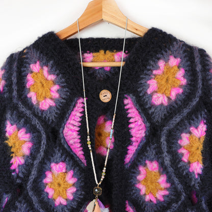 Crochet kit - MYPZ Masterpiece Cardigan Pink Star (ENG-NL)