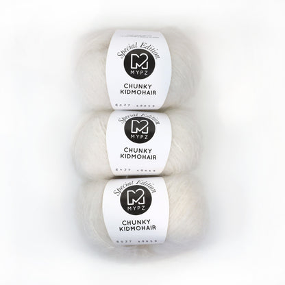 MYPZ Chunky Kidmohair DK Special Edition - Off White