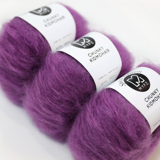 MYPZ Chunky Kidmohair DK Special Edition - Warm Purple