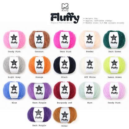 Knitting kit – MYPZ Light Alpaca Cardigan Minty Blush No.10 (ENG-NL-DE)