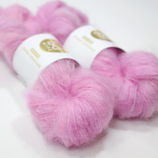 MYPZ Chunky kidmohair – hand-dyed Soft Pink