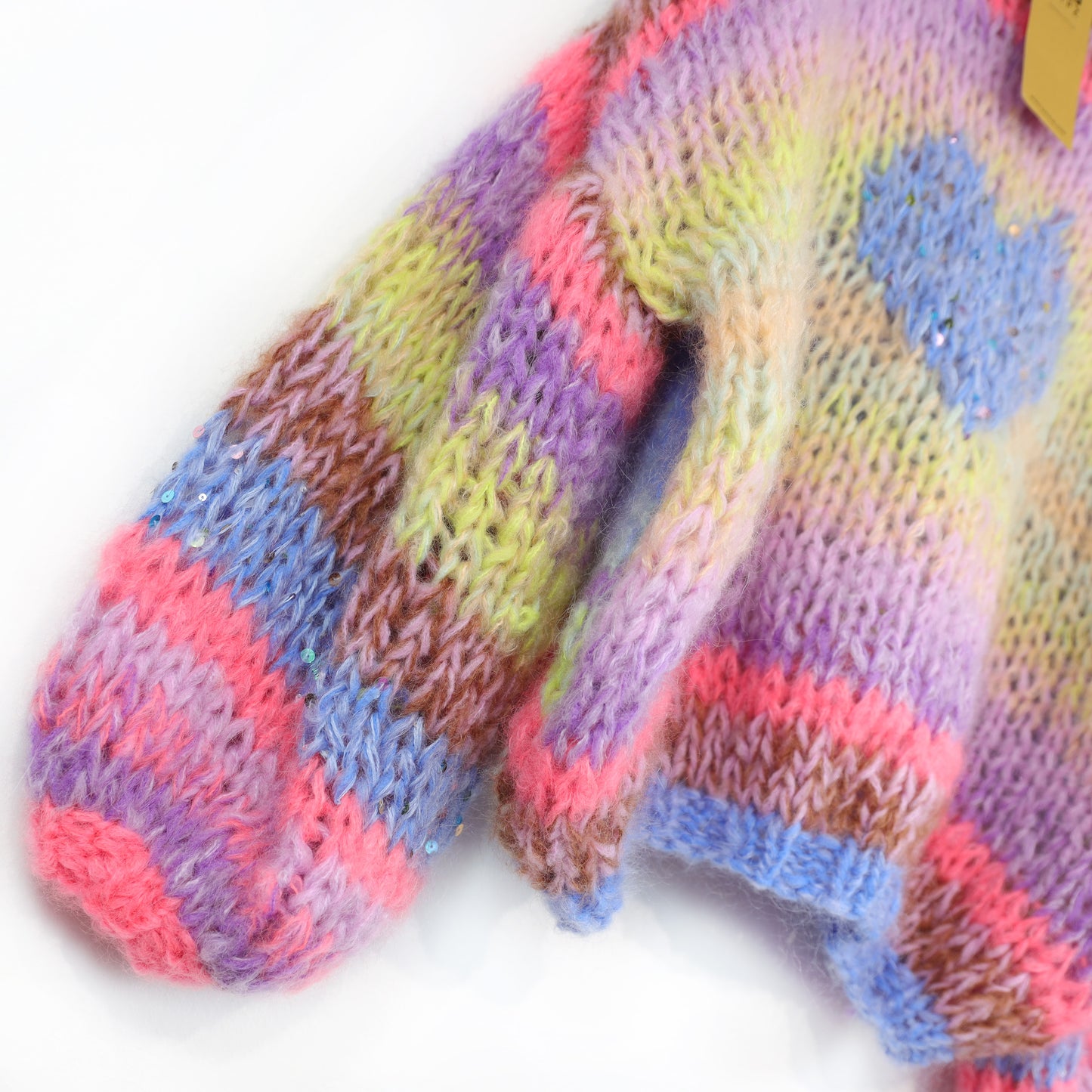 Knitting Kit – MYPZ Short Chunky Alpaca-Mohair Pullover Lake No15 (ENG-NL-DE)