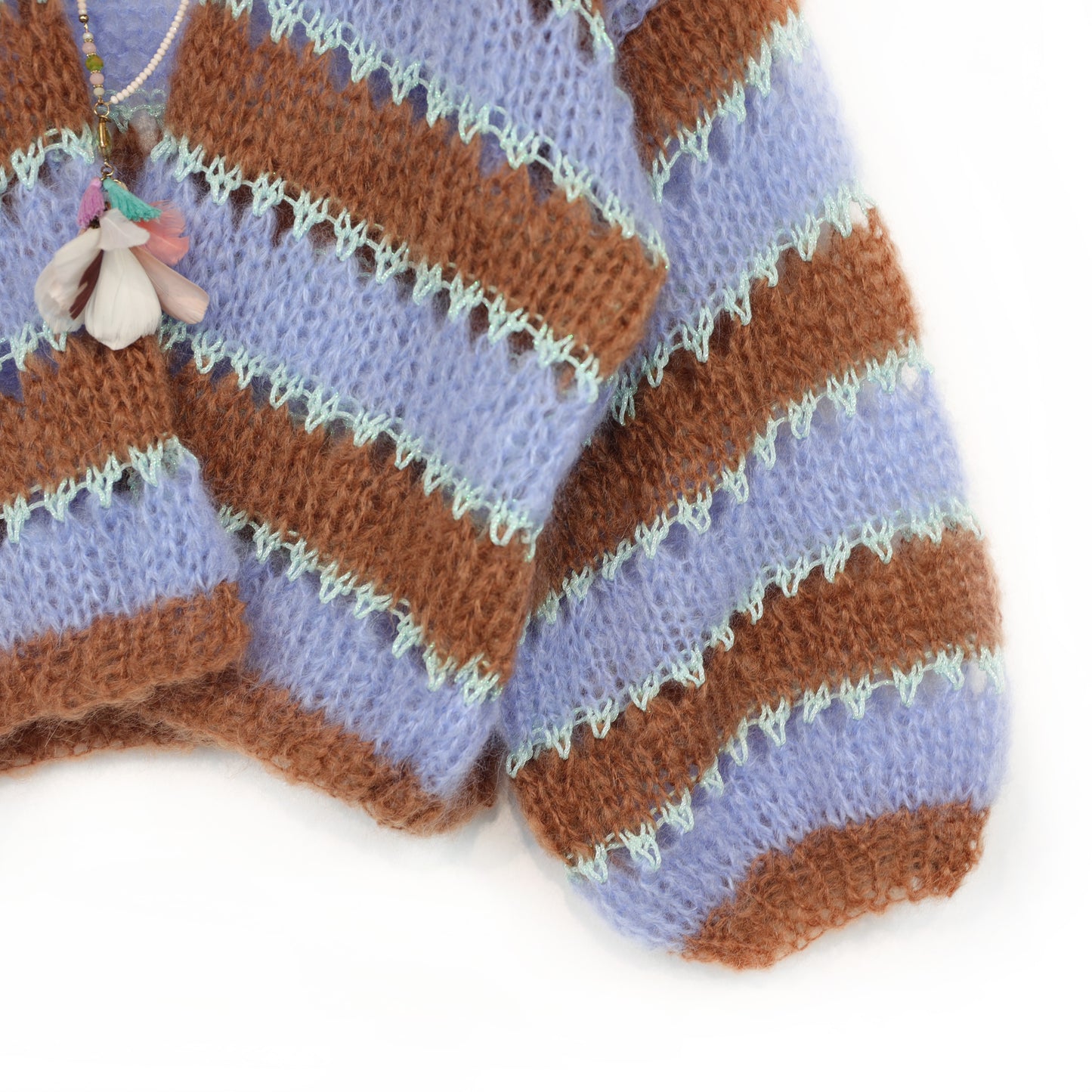 Knitting kit – MYPZ Light Mohair Cardigan Royal Coco No10 (ENG-NL-DE)