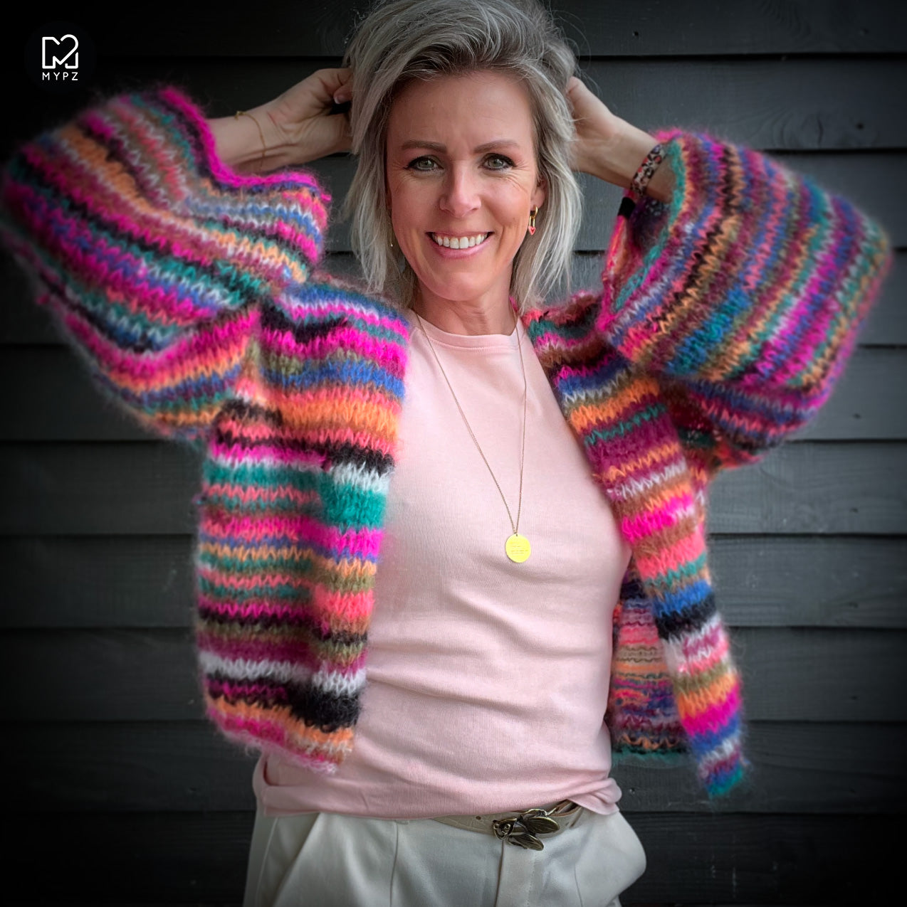 Knitting pattern – MYPZ Light Top-down Cardigan Alpha No10 (ENG-NL)