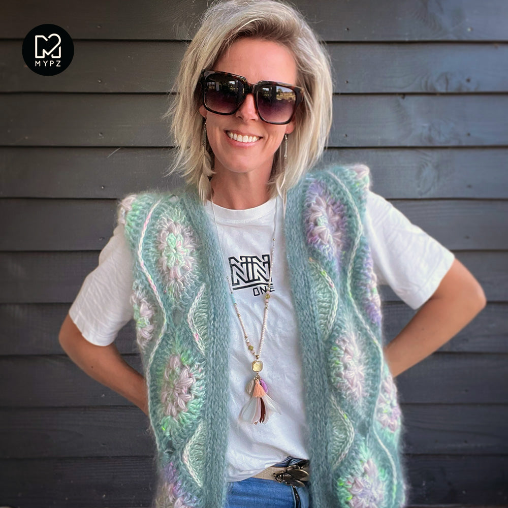 Crochet pattern - MYPZ Masterpiece Gilet Greeny (ENG-NL)