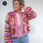 Crochet pattern - MYPZ 3D Granny Cardigan Mona (ENG-NL-DE)