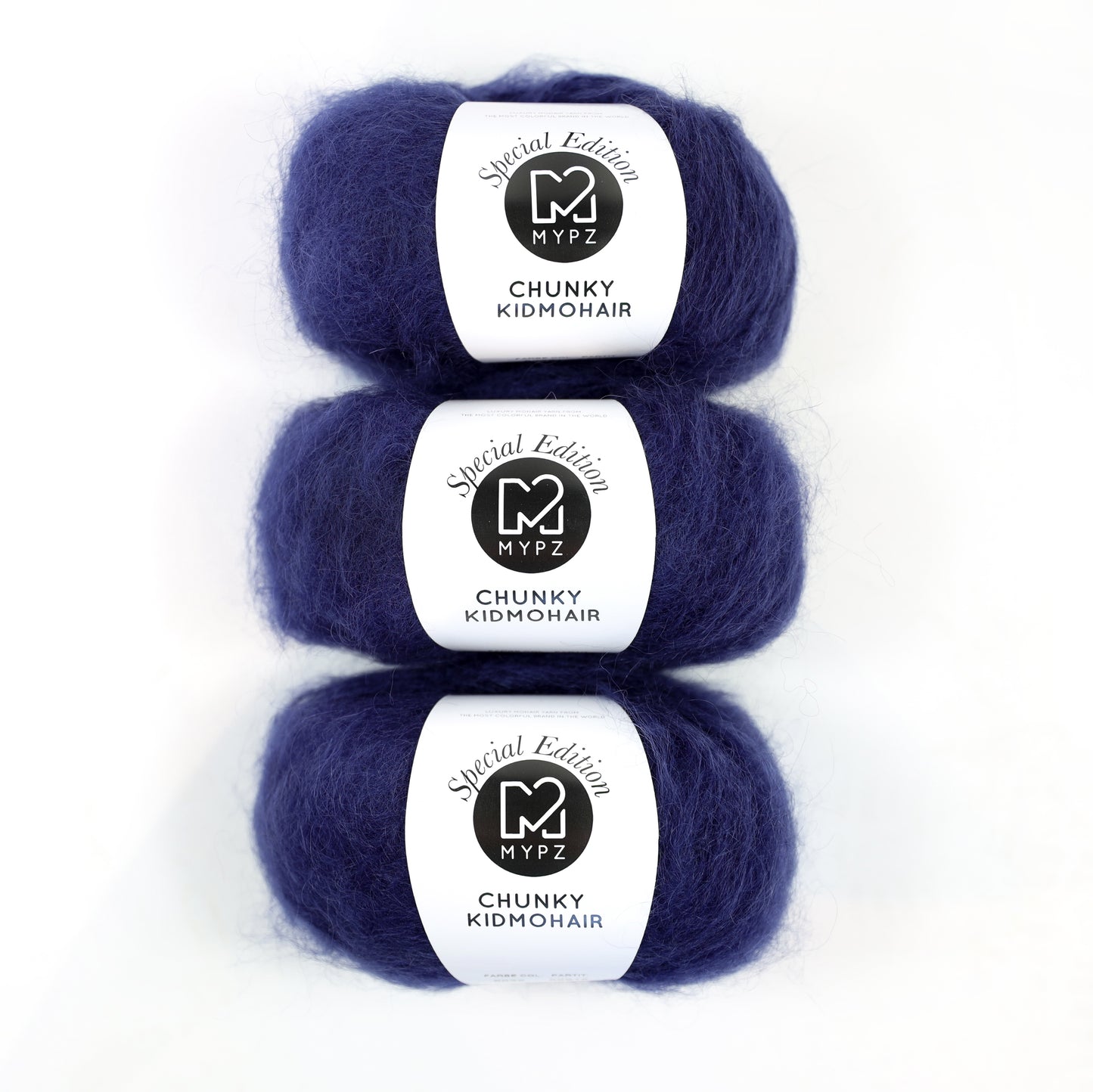 MYPZ Chunky Kidmohair DK Special Edition - Raw Dark Blue