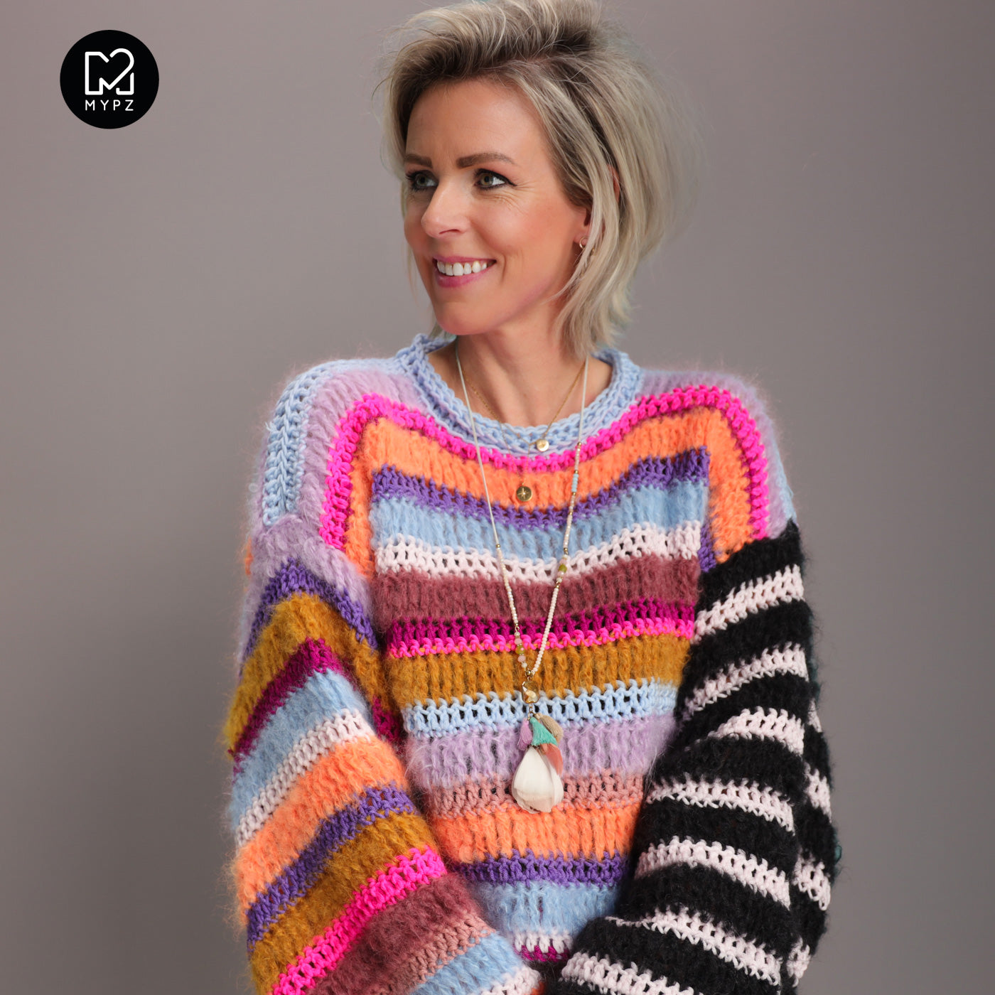 Crochet kit – MYPZ Chunky pullover Sundays (ENG-NL-DE)