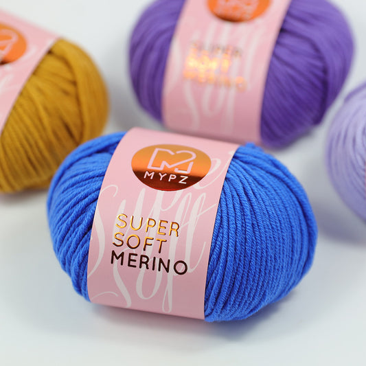 MYPZ Super Soft Merino - Blue