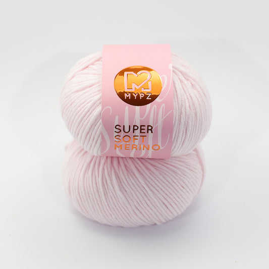 MYPZ Super Soft Merino - Powder Pink
