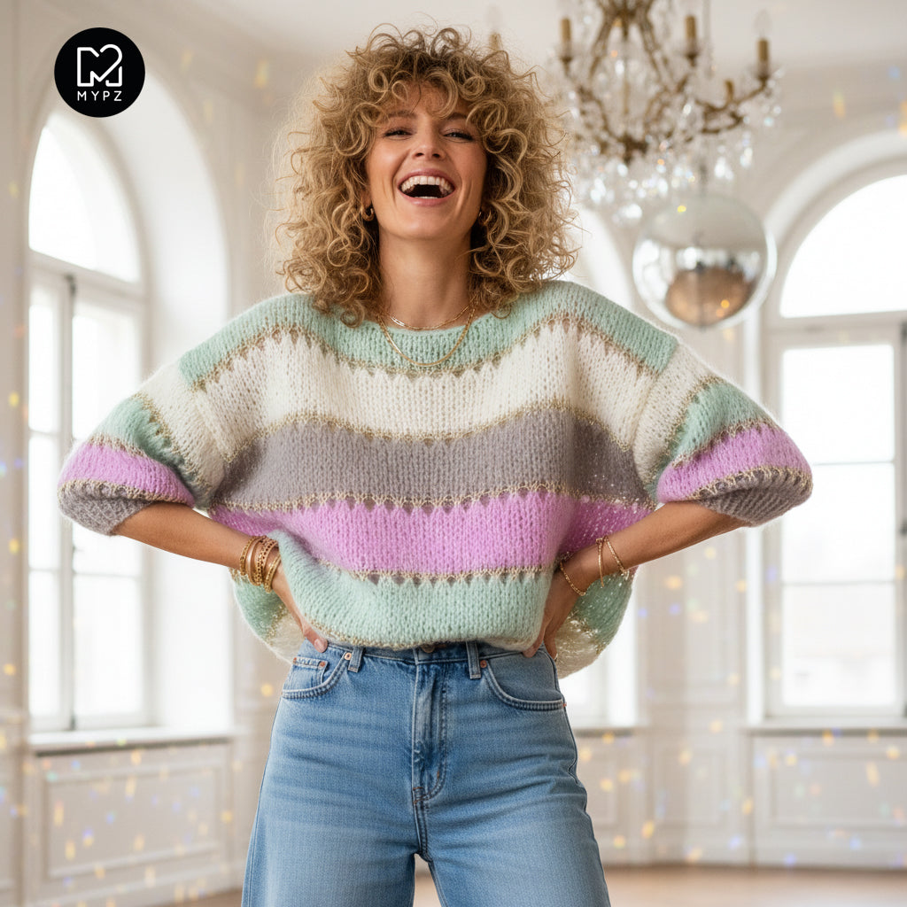 Knitting pattern – MYPZ Light Alpaca Top Clouds No10 (ENG-NL-DE-FR)