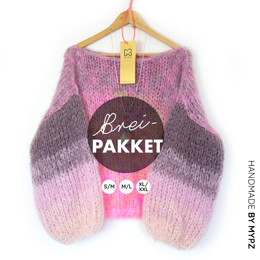 Knitting Kit – MYPZ Basic Chunky Pullover Karma No15 (ENG-NL)