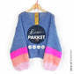 Knitting Kit – MYPZ Basic Light Mohair v-neck Pullover Bluish no10 (ENG-NL)