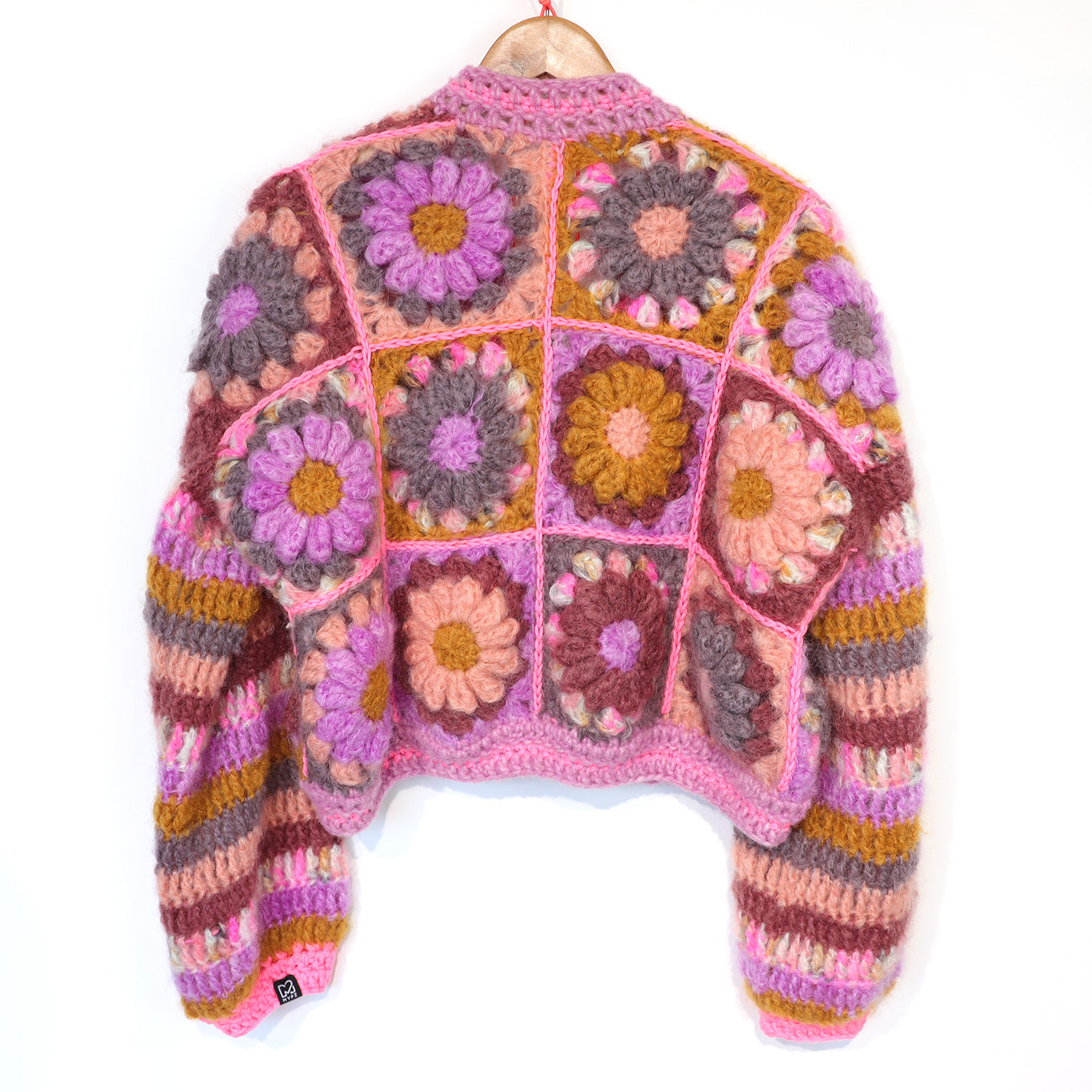 Crochet pattern - MYPZ 3D Granny Cardigan Mona (ENG-NL-DE)