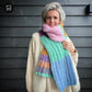 Knitting pattern – Chunky Mohair Scarf Color Pop No9 (ENG-NL-DE)