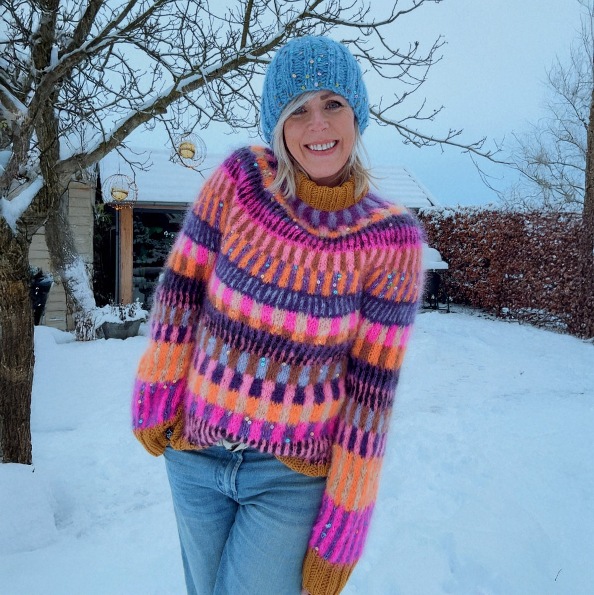 MYPZ Top-down Sweater Boho Firefly