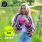 Knitting Kit – MYPZ Chunky top-down Cardigan Charm No.15 (ENG-NL)