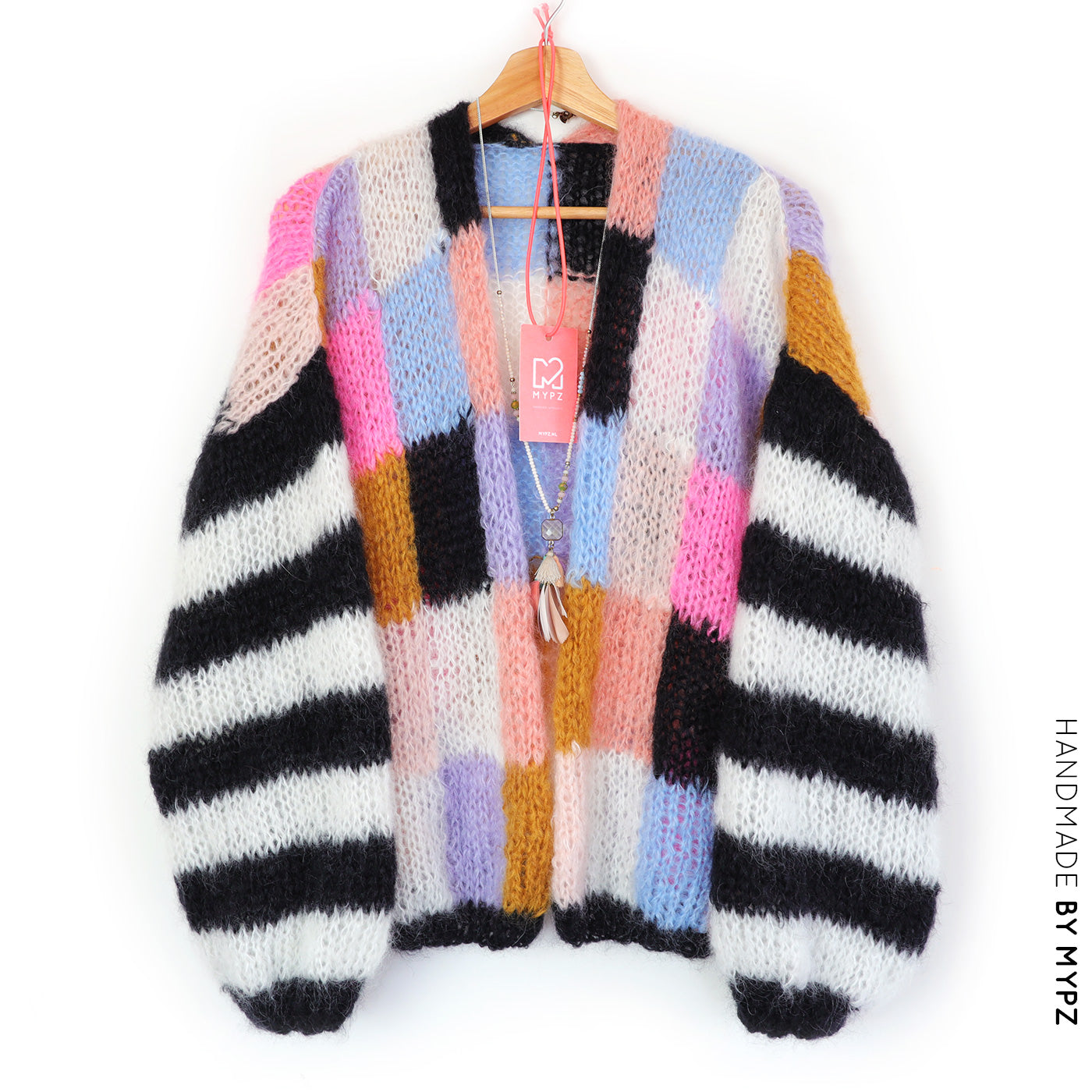 Knitting kit – MYPZ Light Mohair Cardigan Fuzzy No10 (ENG-NL-DE)
