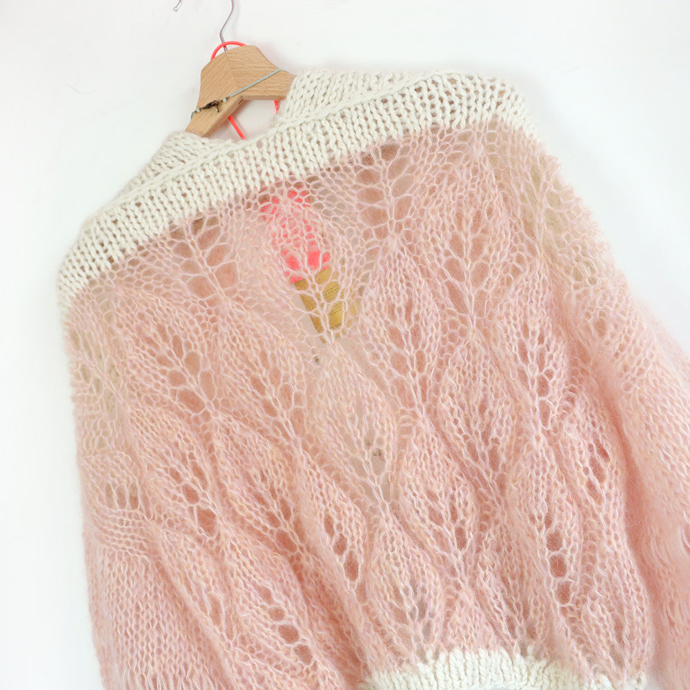 Knitting kit – MYPZ Light Mohair Cardigan Leaves No9 (ENG-NL)