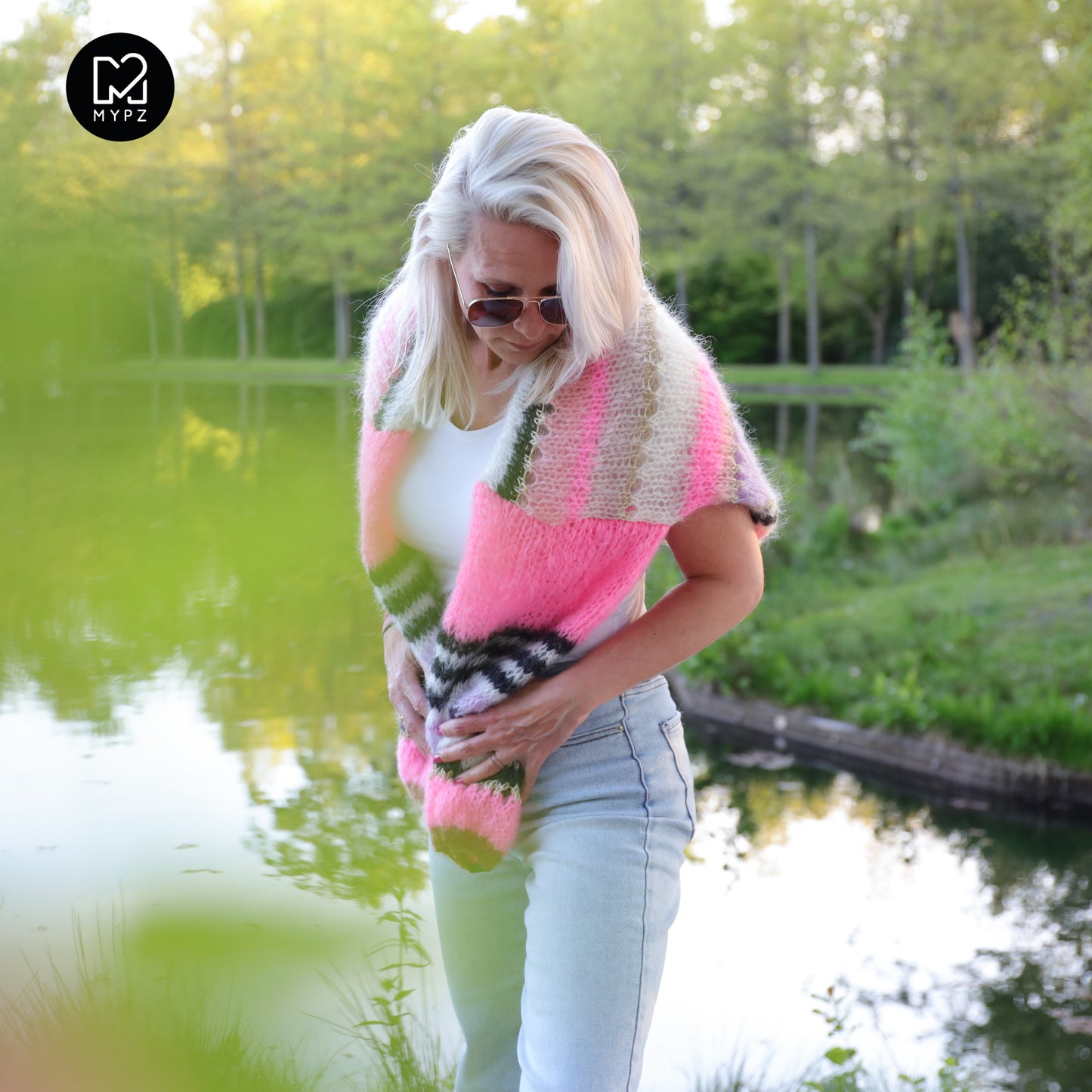Knit pattern – MYPZ Basic Light Mohair Pullover Alex No10 (ENG-NL-DE)