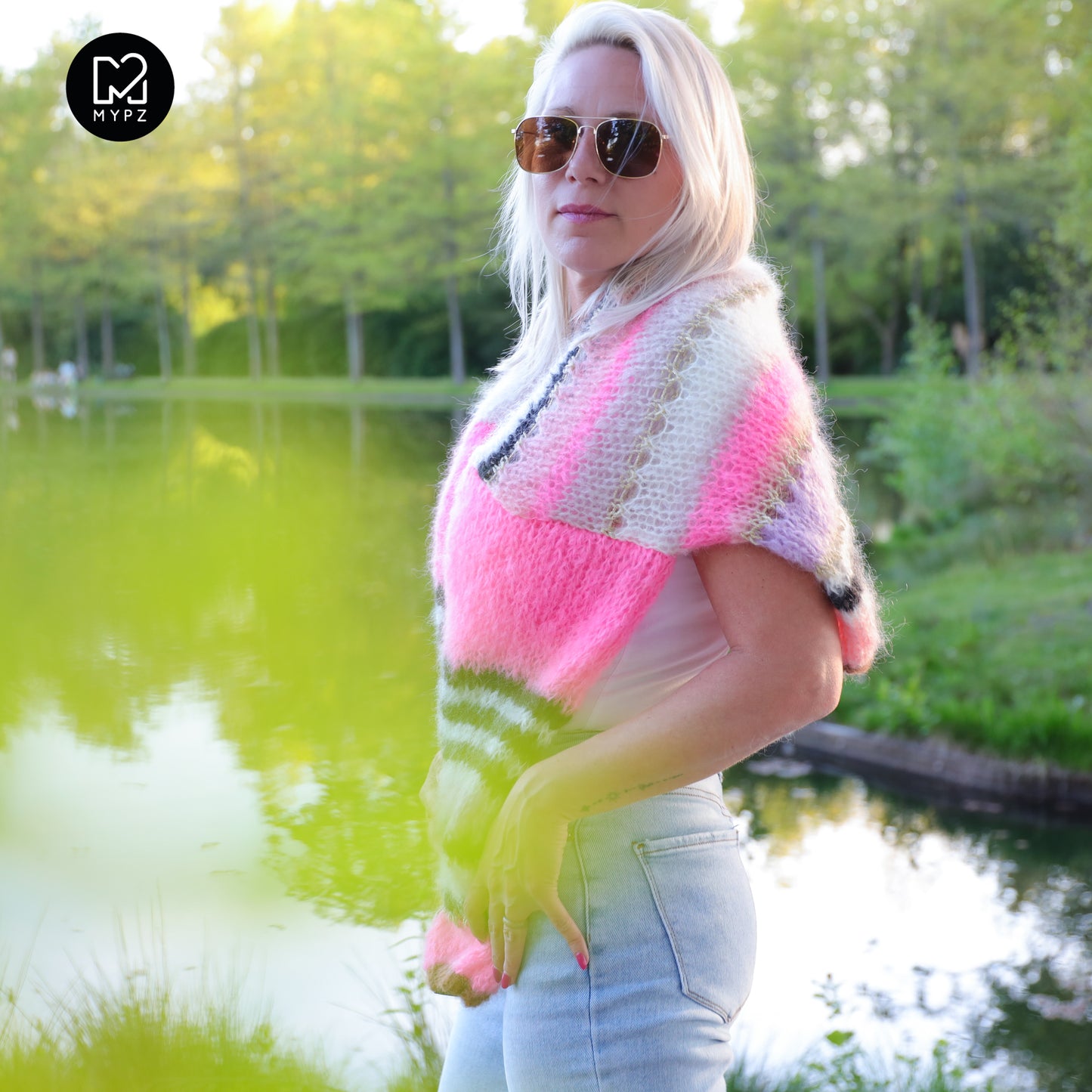 Knit pattern – MYPZ Basic Light Mohair Pullover Alex No10 (ENG-NL-DE)