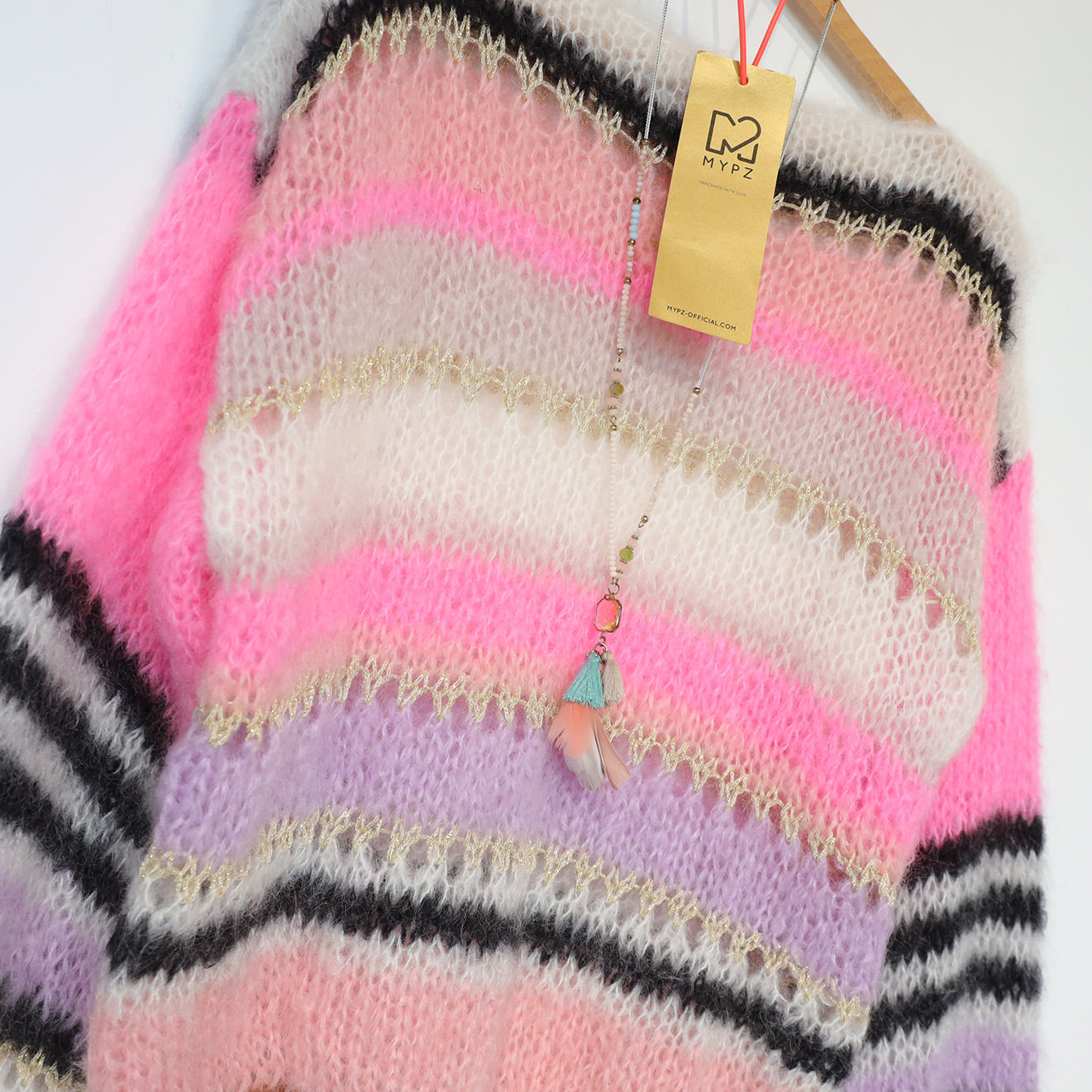 Knit pattern – MYPZ Basic Light Mohair Pullover Alex No10 (ENG-NL-DE)
