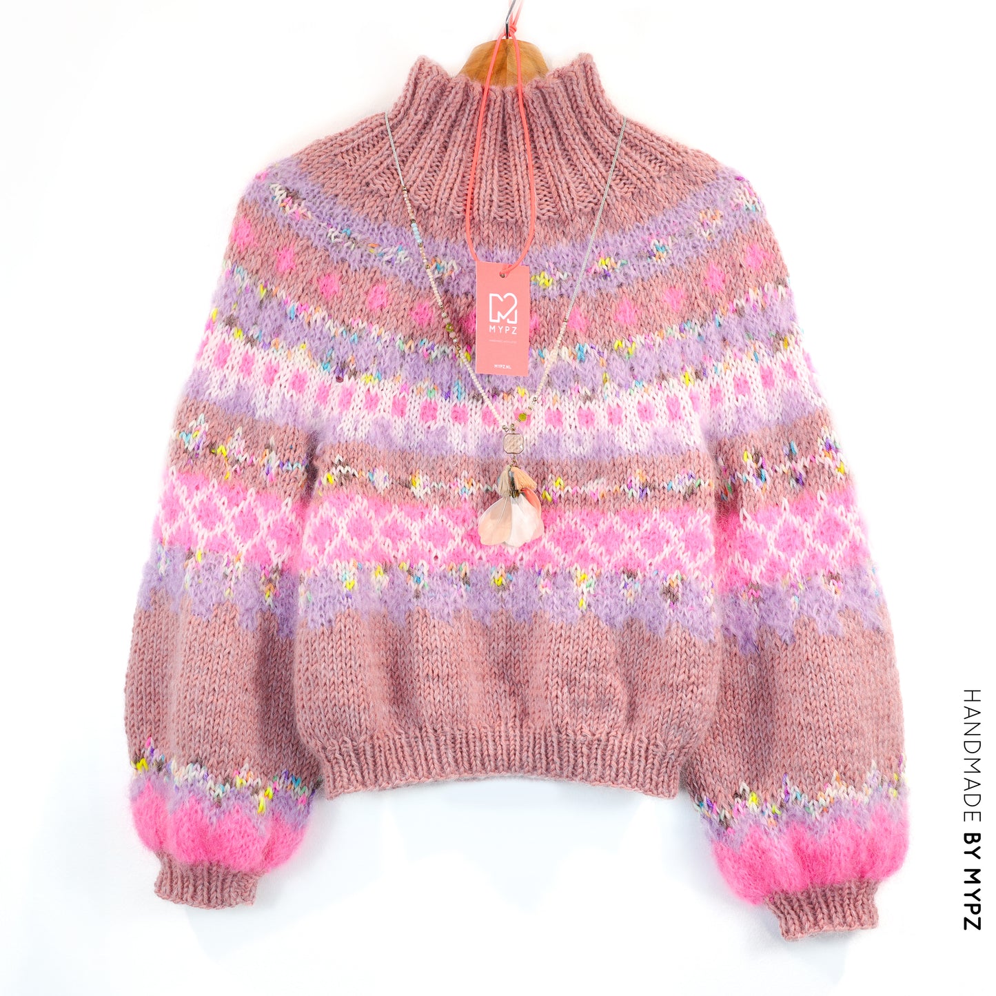 Knit pattern – MYPZ Nordic top-down sweater Lovely No6 (ENG-NL-DE)