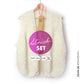 Knitting kit - MYPZ Chunky Teddy Gilet Star no10 (ENG-NL-DE)