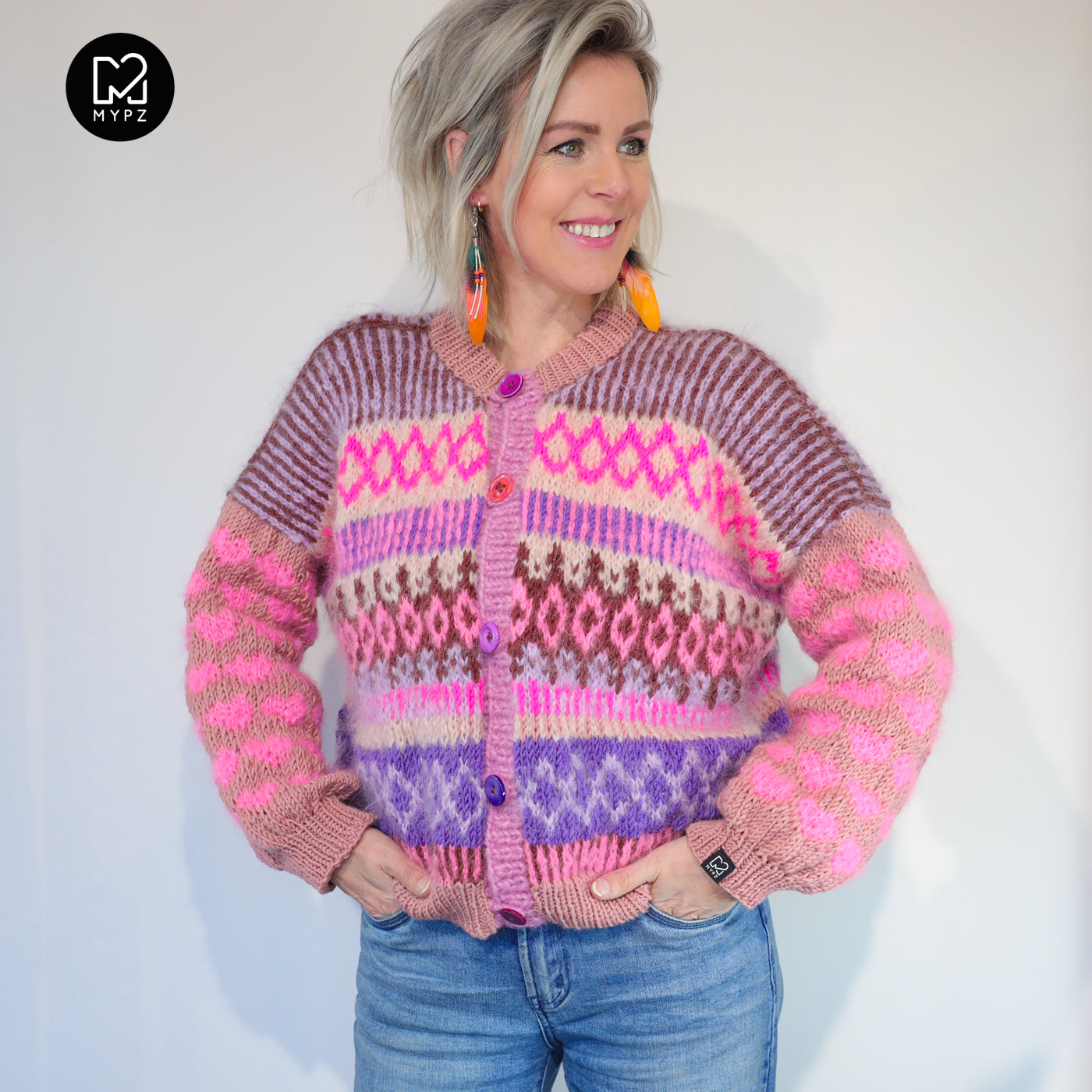 Knitting Kit – MYPZ Cardigan True Love No6 (ENG-NL-DE)