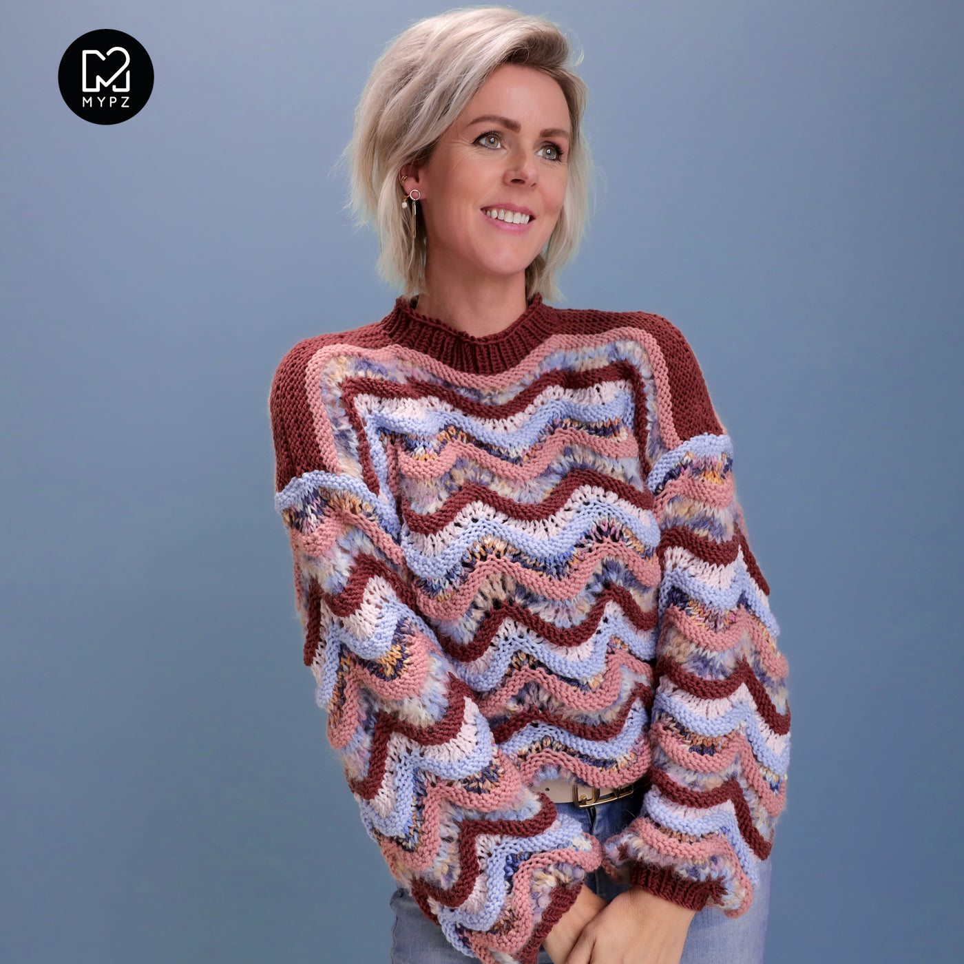 Knitting Kit – MYPZ Wave Pullover Western No.6 (ENG-NL-DE)