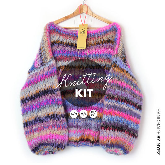 Knitting Kit – MYPZ  Chunky Mohair Pullover Flirty No15 (ENG-NL)
