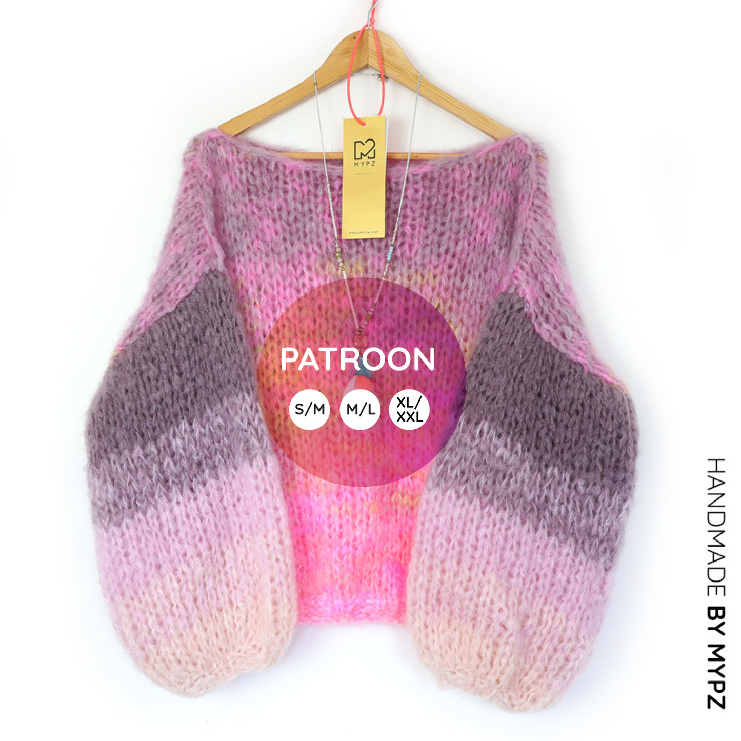 Knit pattern – MYPZ Basic Chunky Pullover Karma No15 (ENG-NL)