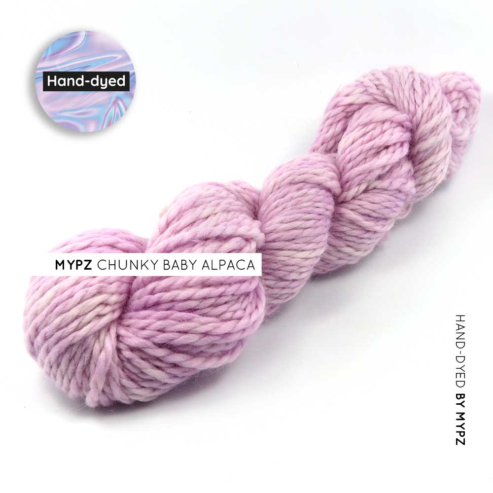MYPZ Hand-dyed Baby Alpaca – Orchid