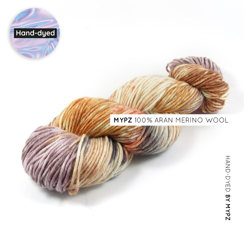 MYPZ Aran Merino Brown Love