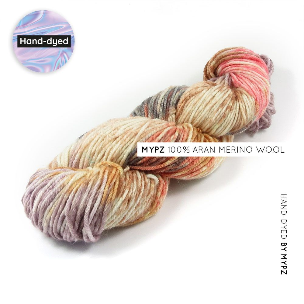 MYPZ Aran Merino Brown Love