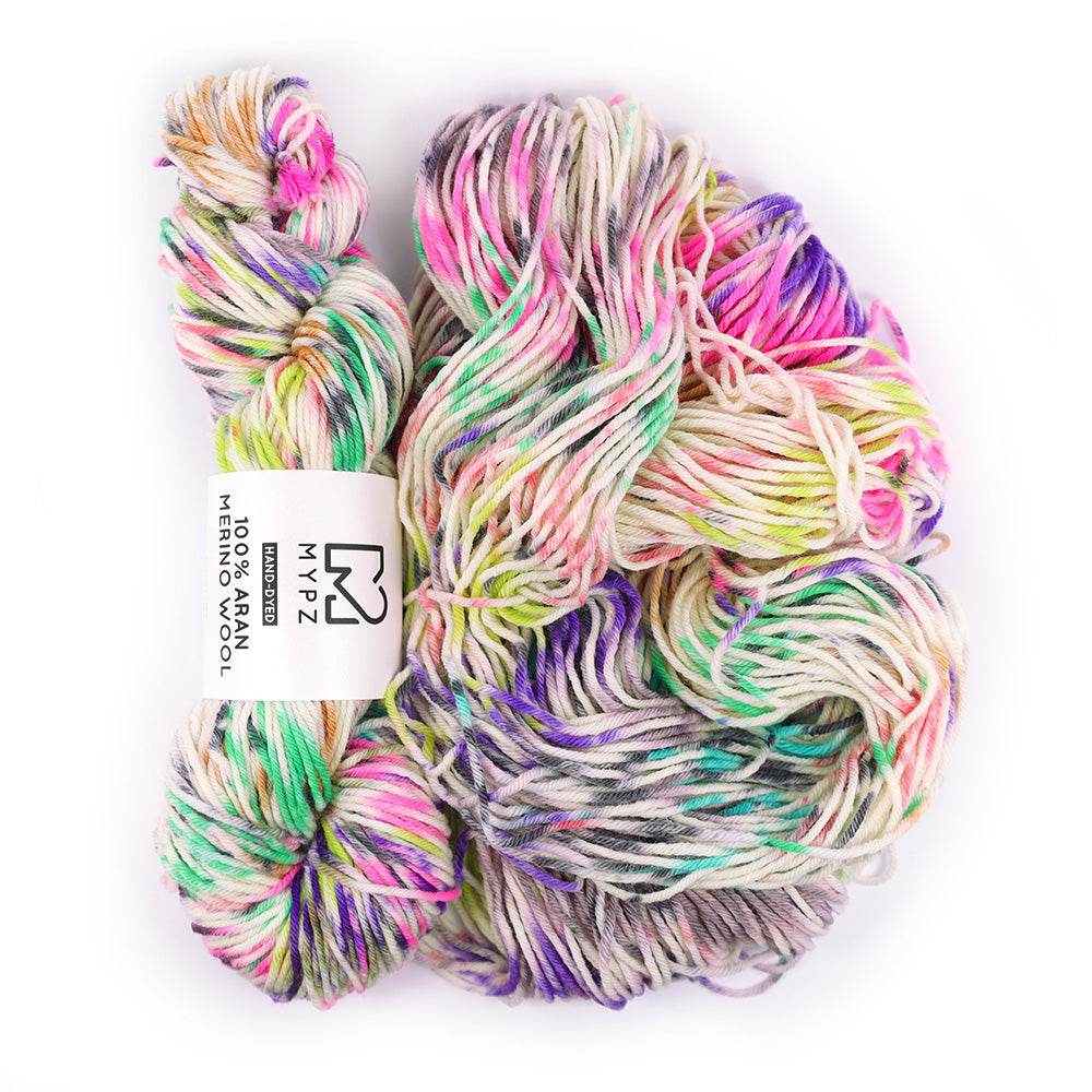 Knitting Kit – MYPZ Short Chunky Mohair Rib Cardigan Blush No.12 (ENG-NL)